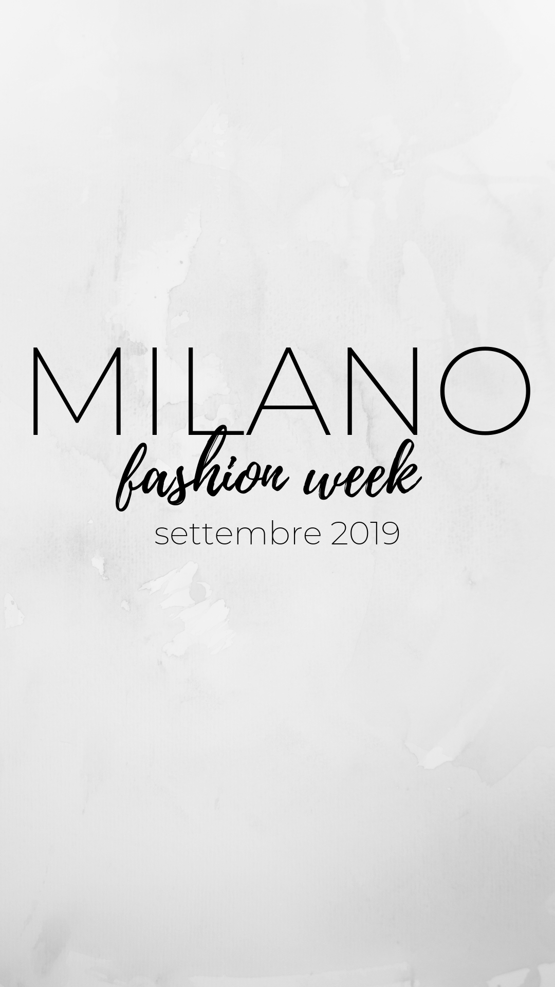 Settimana della moda milano nuove collezioni